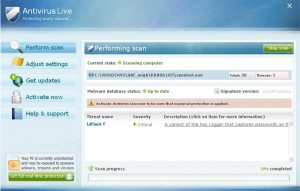 antivirus live rogue anti-spyware