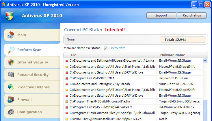 Antivirus XP 2010 - Comment retirer? - supprimer-spyware.com