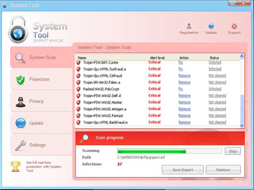System Tool - Comment retirer? - supprimer-spyware.com