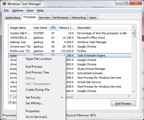 Task Manager Is Disabled By Administrator Windows Vista