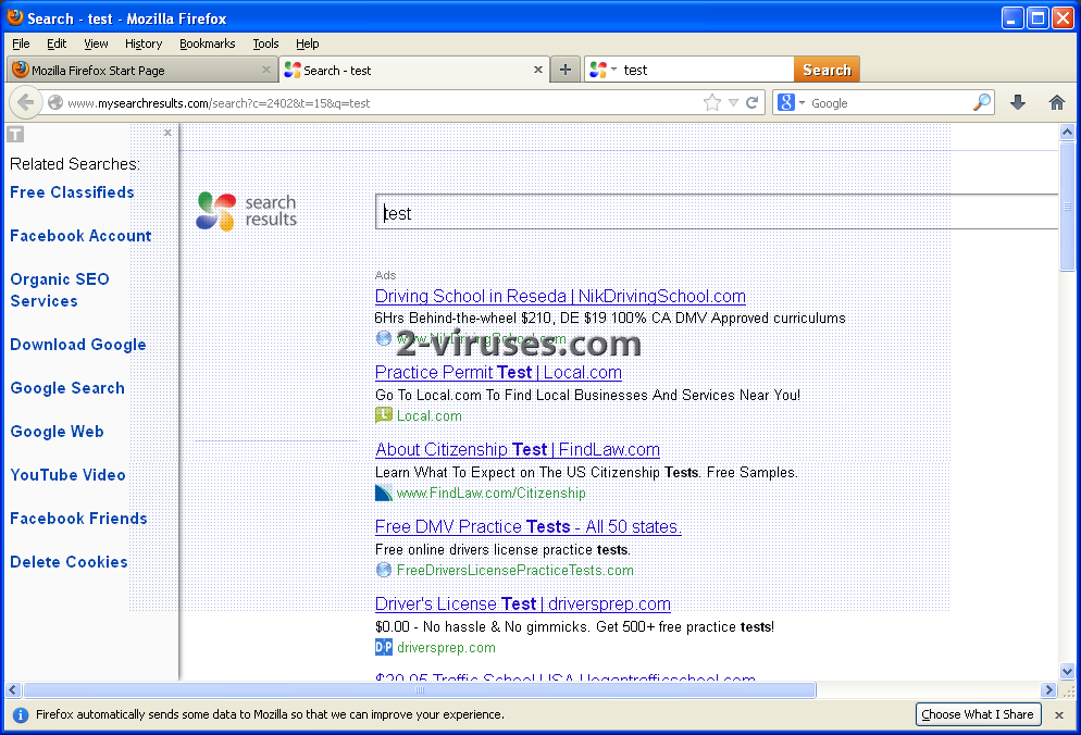 related image #1 from DefaultTab virus