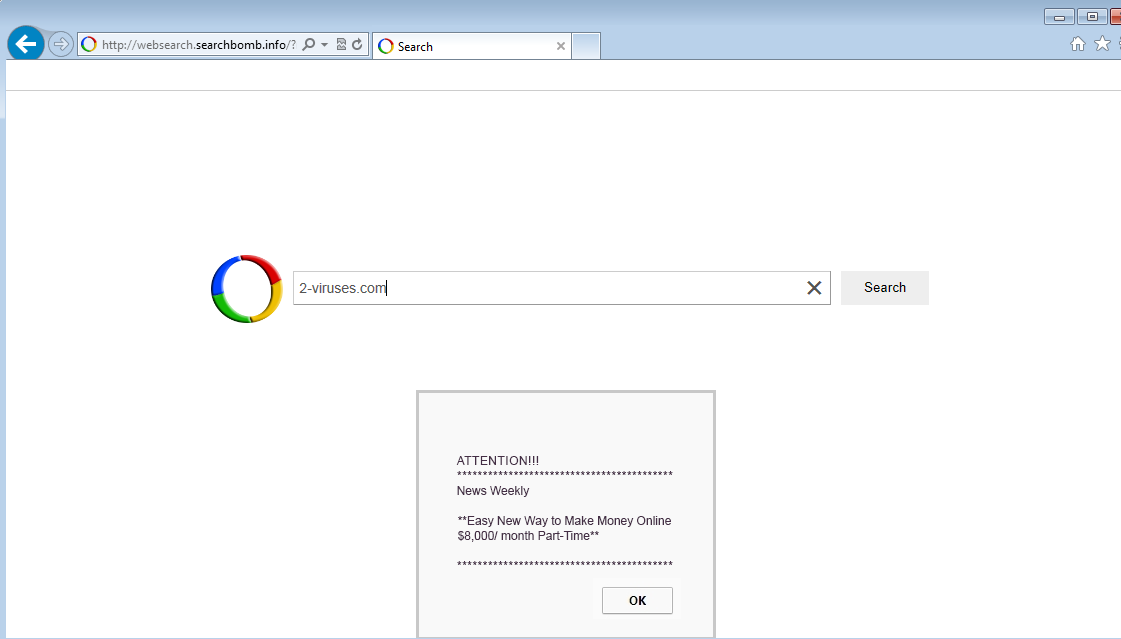 related image #1 from Websearch.searchbomb.info virus