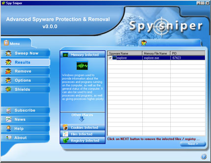 spy sniper téléchargement avancé du nettoyeur de logiciels espions