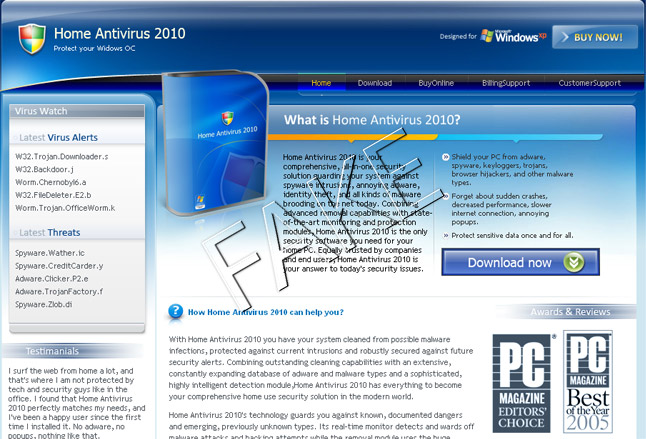 Home Antivirus 2010