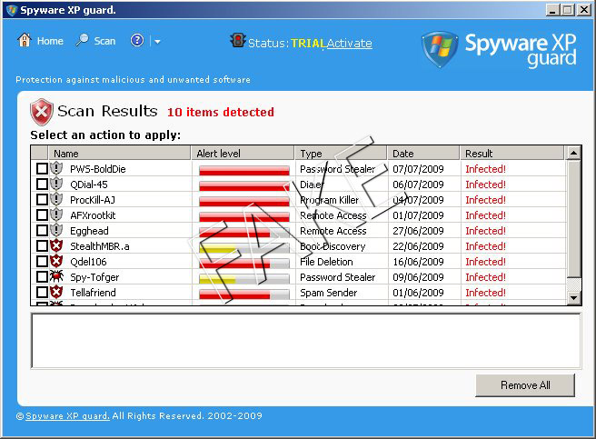 Remove Spyware Protect 2009 (Removal Guide) - Virus