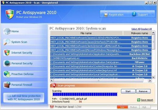 PC Antispyware 2010