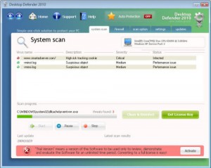 Desktop Defender 2010