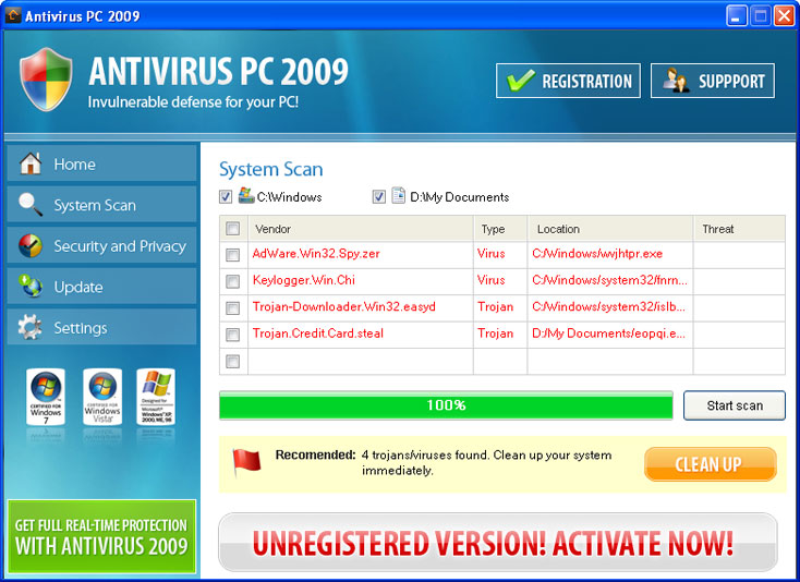 related image #1 from Antivirus PC 2009