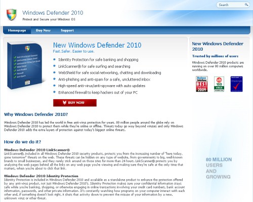 Windows Defender 2010