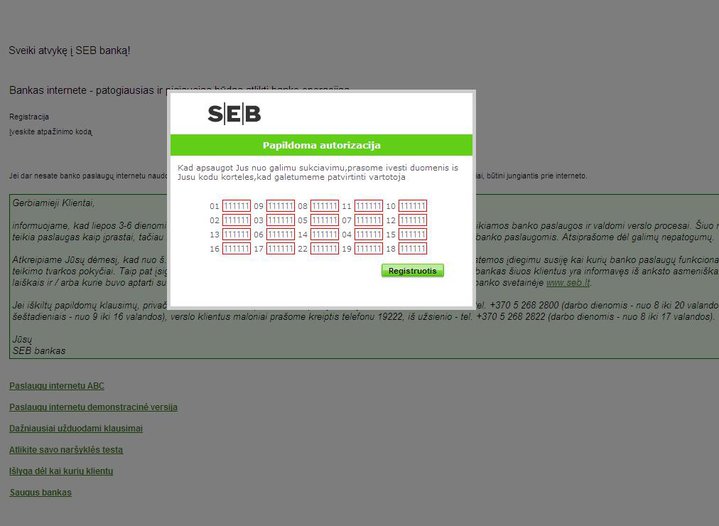 SEB bank hijacker