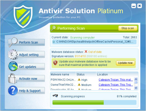 Antivir Solution Platinum