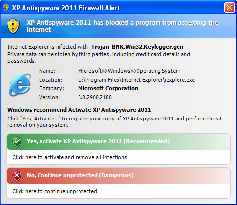 XP Antispyware 2011