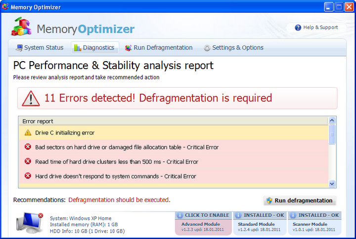 Memory Optimizer