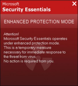 Enhanced Protection Mode scam
