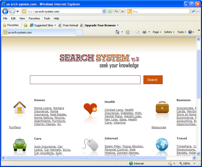 Us-srch-system.com