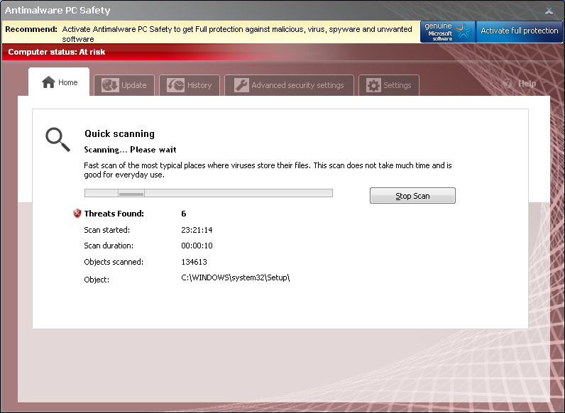 Antimalware PC Safety