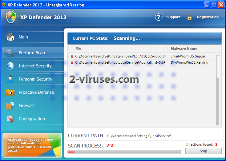 XP Defender 2013