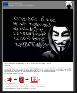 Anonymous virus