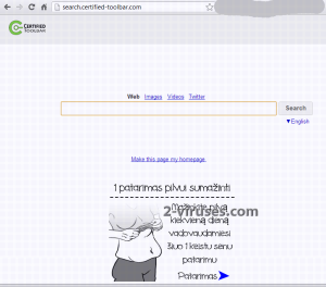 Certified Toolbar Virus