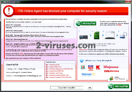 FBI Online Agent virus