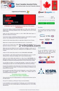 Royal Canadian Mounted Police Virus