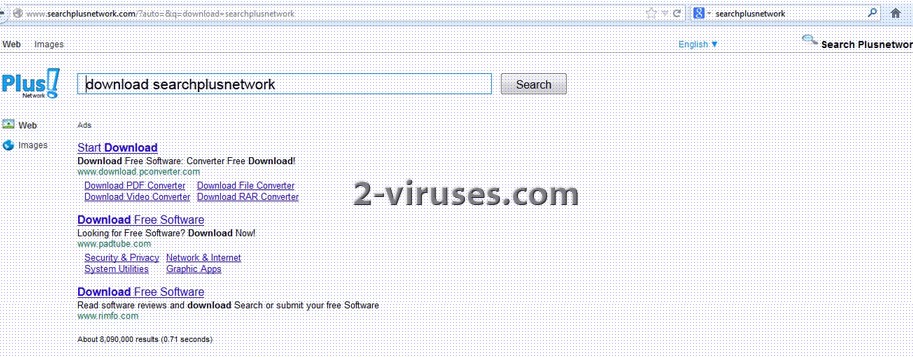 related image #1 from SearchPlusNetwork Virus