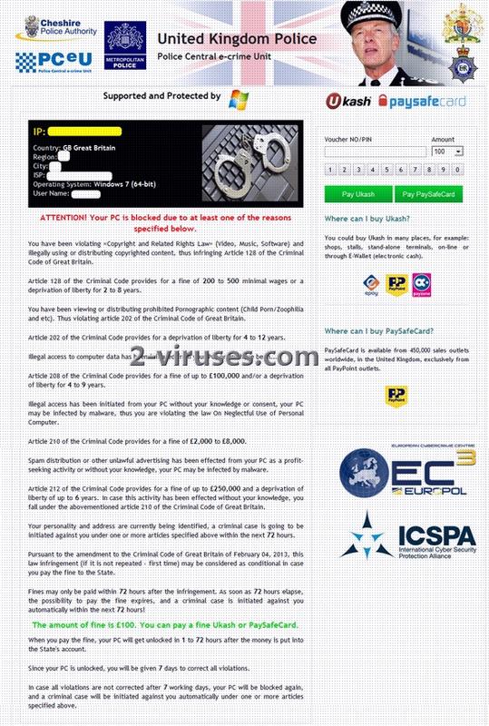 The Cheshire Police Authority Virus