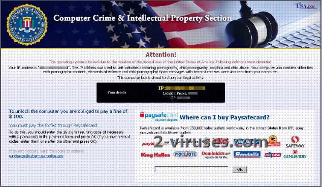 Computer Crime & Intellectual Property Section Virus