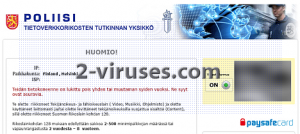 POLIISI Tietoverkkorikos Tutkinnan Yksikkö virus