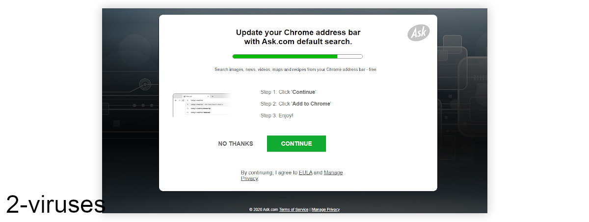 Search Extension by Ask offer.