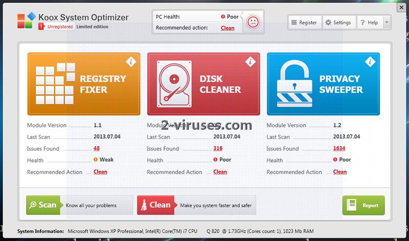 Koox System Optimizer