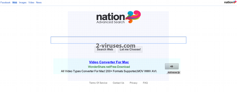 Nation Advanced Search virus