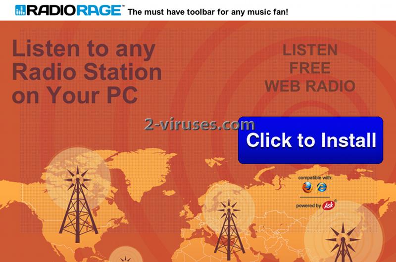 RadioRage Toolbar