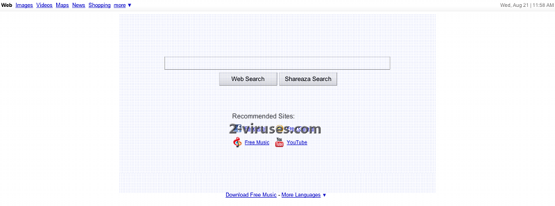 Search.shareazaweb.net virus