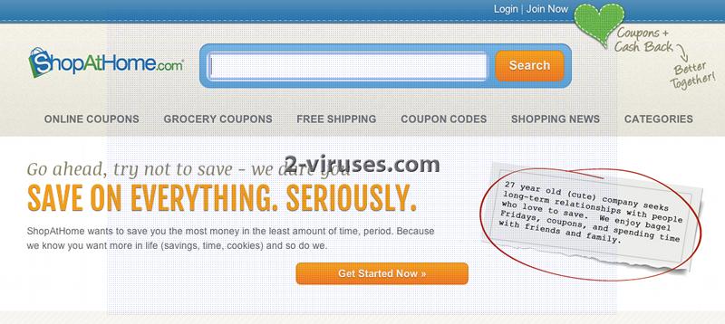 related image #1 from ShopAtHome.com virus