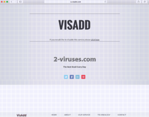A.Visadd.com popup