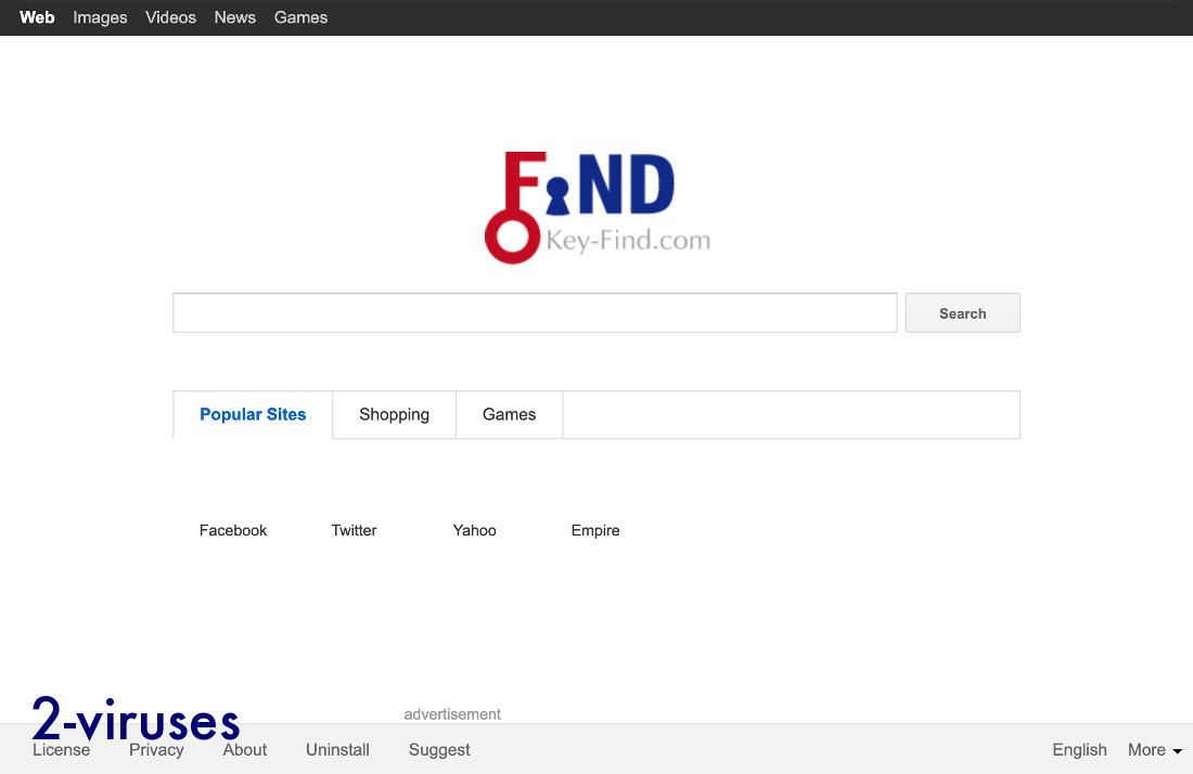 the key-find.com page screenshot