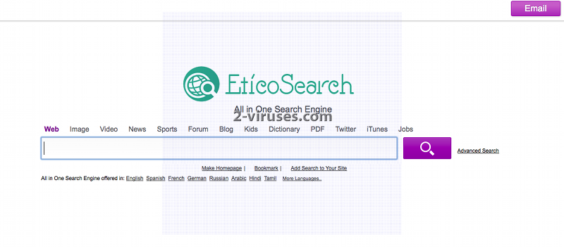 Eticosearch.com virus