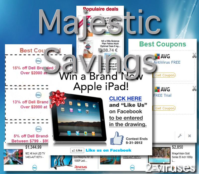 Majestic Savings ads