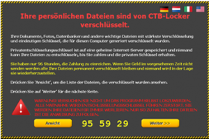 CTB Locker ransomware or how to decrypt encrypted files
