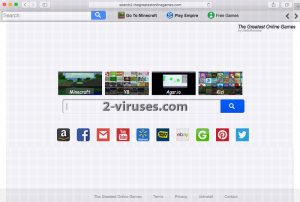 Search.thegreatestonlinegames.com virus