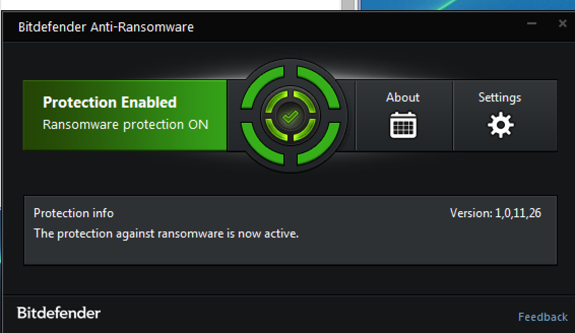 Protection enabled. Битдефендер 4. Ransomware-защита. Ransomware Defender Pro 4.2.3 PC. CRYPTOLOCKER 2020.