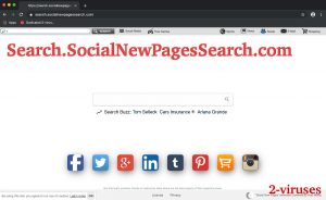Search.socialnewpagessearch.com Virus