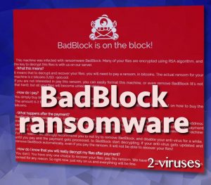 BadBlock Ransomware