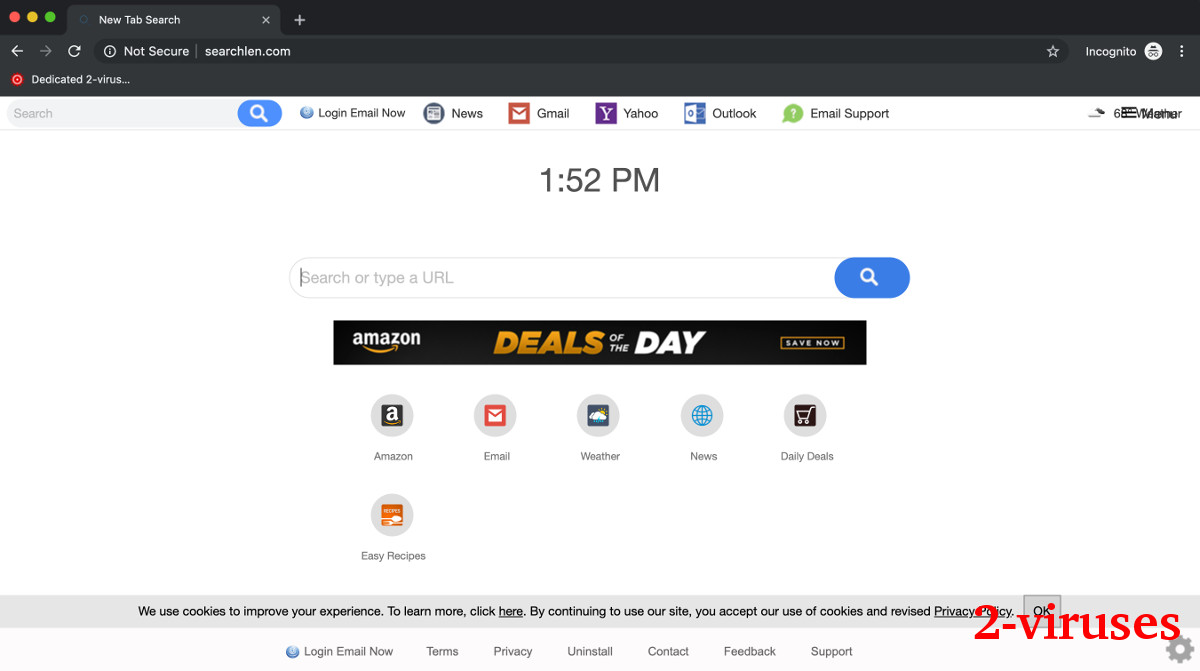the search.searchlen.com page