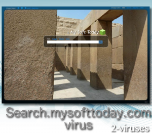 Search.mysofttoday.com virus
