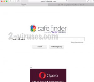 Search.safefinder.info virus