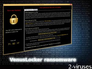 VenusLocker ransomware