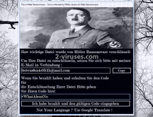 Hitler Ransomware