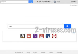 Search.myrecipesxp.com virus